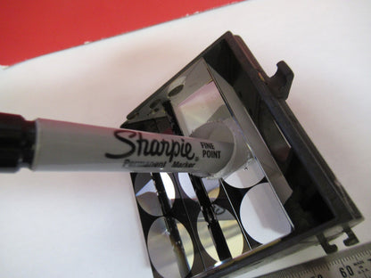 LEICA LEITZ GERMANY DMRB CUSTOM HEAD PRISM MICROSCOPE PART AS PICTURED T8-B-05