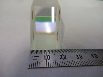BAUSCH LOMB GLASS PRISM OPTICS MICROSCOPE PART AS PICTURED T2-A-63