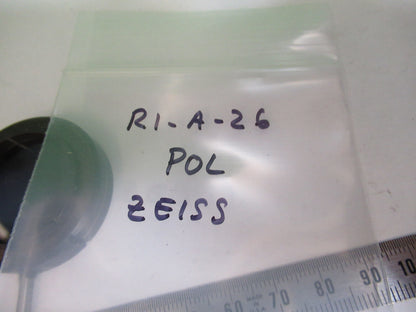 Carl Zeiss AG Germany Mounted Polarizer Pol Microscope Part