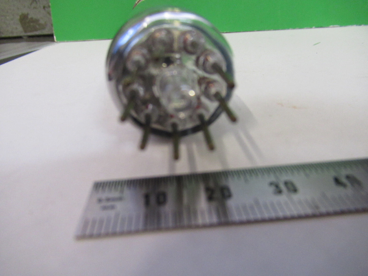 TELTRON VACUUM TUBE IMAGING SENSOR MICROSCOPE PART AS PICTURED X4-A-16