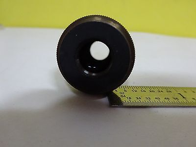 FOR PARTS MICROSCOPE OBJECTIVE OLYMPUS M10 OPTICS AS IS BIN#P7-33