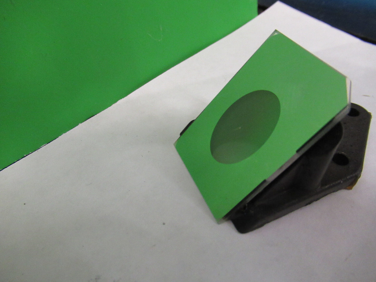 LEITZ WEZLAR BEAM SPLITTER OPTICS MICROSCOPE PART AS PICTURED 82-A-70