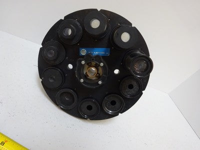 OPTICAL WOLLENSAK WHEEL OPTICS MULTIPLE LENSES [rusty, dirty] AS IS BIN#TD-1-G