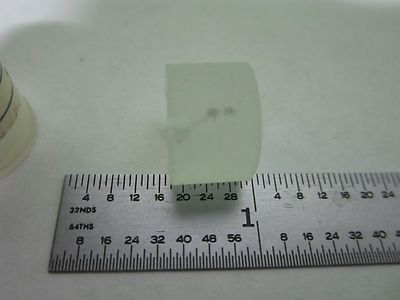 OPTICAL LASER OUTPUT MIRROR [chip one edge] LASER OPTICS AS IS BIN#U8-29