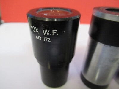 Lot Eyepieces American Optical Co. Carl Zeiss AG Ernst Leitz Opti Microscope Part