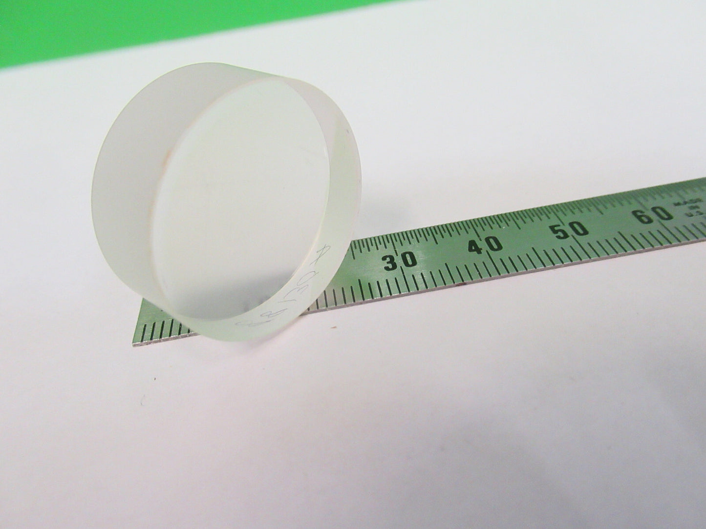 OPTICAL FLAT COATED LENS PRO OPTICS AS PICTURED W5-B-83
