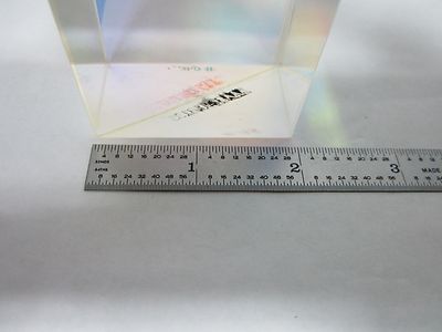 OPTICAL LARGE BEAM SPLITTER LASER OPTICS BIN#L6-14