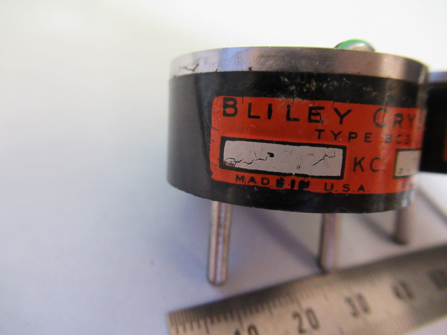 ANTIQUE BLILEY XTAL QUARTZ CRYSTAL FREQUENCY CONTROL RADIO AS PICTURED T6-B-44