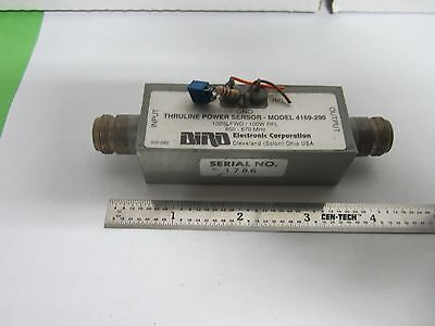 RF BIRD THRULINE POWER SENSOR 4169-290 870 MHz FREQUENCY MICROWAVE BIN#F3-23