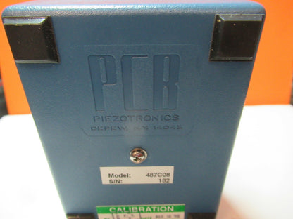 PCB PIEZOTRONICS 487C08 VIBRATION UNIT PORTABLE WITHOUT SENSOR AS IS &16-B-34