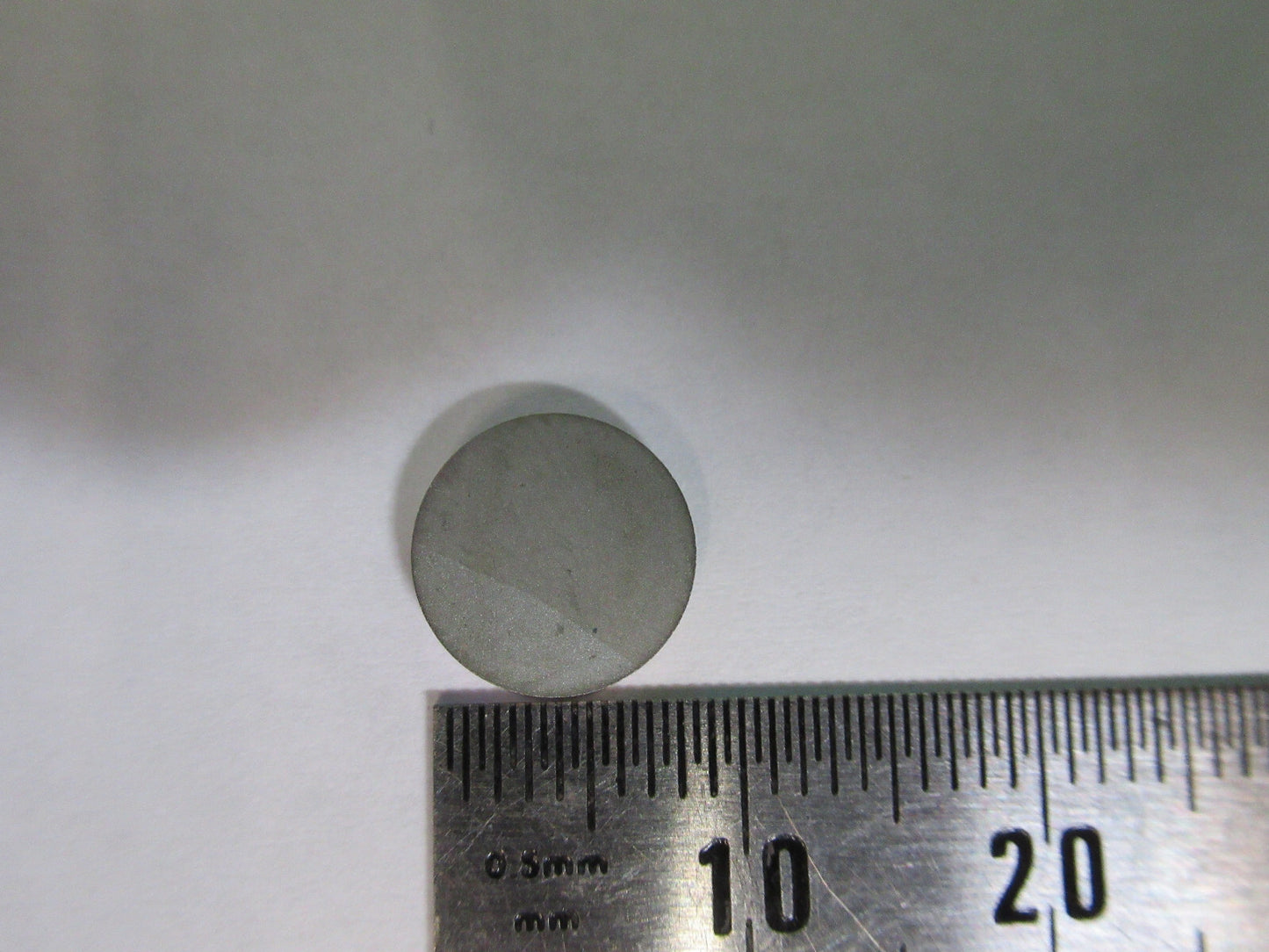 OPTICAL FLAT SILICON METAL SINGLE CRYSTAL IR LASER OPTICS AS PICTURED X5-A-90