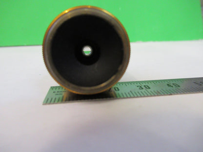 ANTIQUE BAUSCH LOMB BRASS OBJECTIVE 1.9mm MICROSCOPE PART AS PICTURED S1-B-20