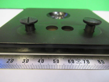 Antique Spencer Lens Co. American Optical Co. American Opt Stage Table Microscope Part