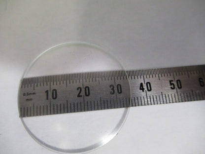 OLYMPUS JAPAN DIFFUSER CONVEX FILTER LENS MICROSCOPE PART AS PICTURED Y3-B-34