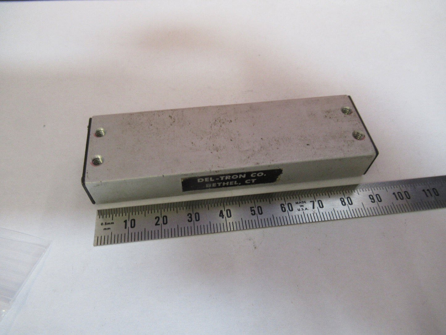 DEL-TRON LINEAR POSITIONING SLIDE BEARING PART AS PICTURED #H9-B-29