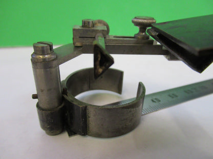 ANTIQUE NACHET PARIS OCULAR PRISM HOLDER MICROSCOPE PART AS PICTURED X2-A-29