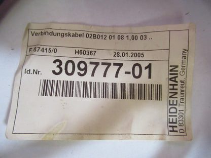 Heidenhain Germany Cable Positioning 309777-01