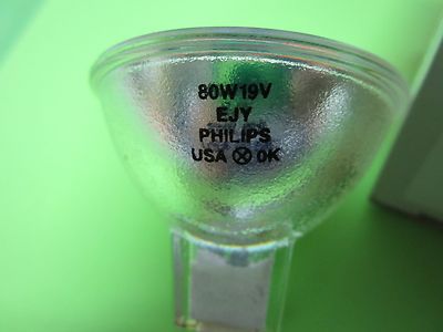 LAMP PHILIPS 19V 80W EJY OLYMPUS MICROSCOPE BIN#38