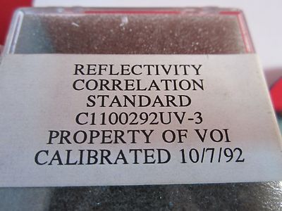 OPTICAL REFLECTIVITY STANDARD LASER OPTICS  BIN#C5-14-B