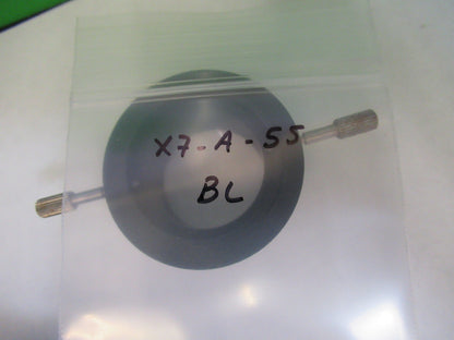 BAUSCH LOMB CONDENSER ACCESSORY OPTICS MICROSCOPE PART AS PICTURED X7-A-55