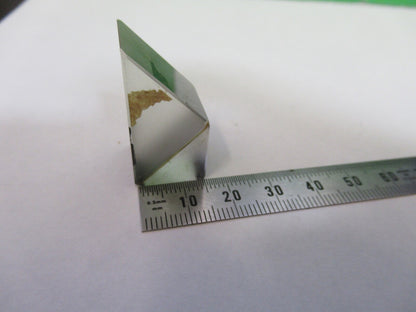 BAUSCH LOMB GLASS PRISM HEAD OPTICS MICROSCOPE PART AS PICTURED Q7-B-35