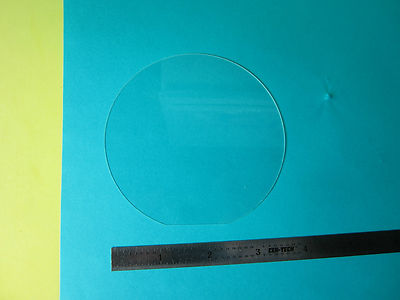 OPTISCHER SAPHIR-EINZELKRISTALLWAFER Z-CUT LASEROPTIK BIN#B2-16
