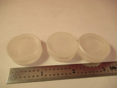 LOT 3 EA GLASS PRE-FORMS FOR LENSES PRO OPTICS &H1-B-17