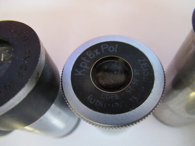 Lot Eyepieces American Optical Co. Carl Zeiss AG Ernst Leitz Opti Microscope Part
