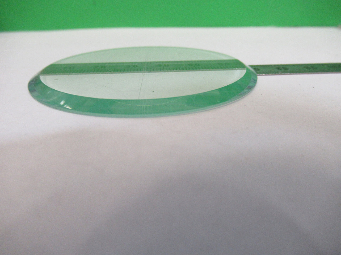 OPTICAL MIL SPEC CROSS TARGET WINDOW RETICLE LASER OPTICS AS PICTURED X7-A-49