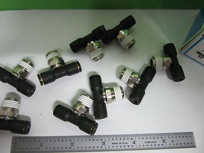 LEGRIS PNEUMATIC FITTINGS AIR T'S LOT AS PICTURED  BIN#S7
