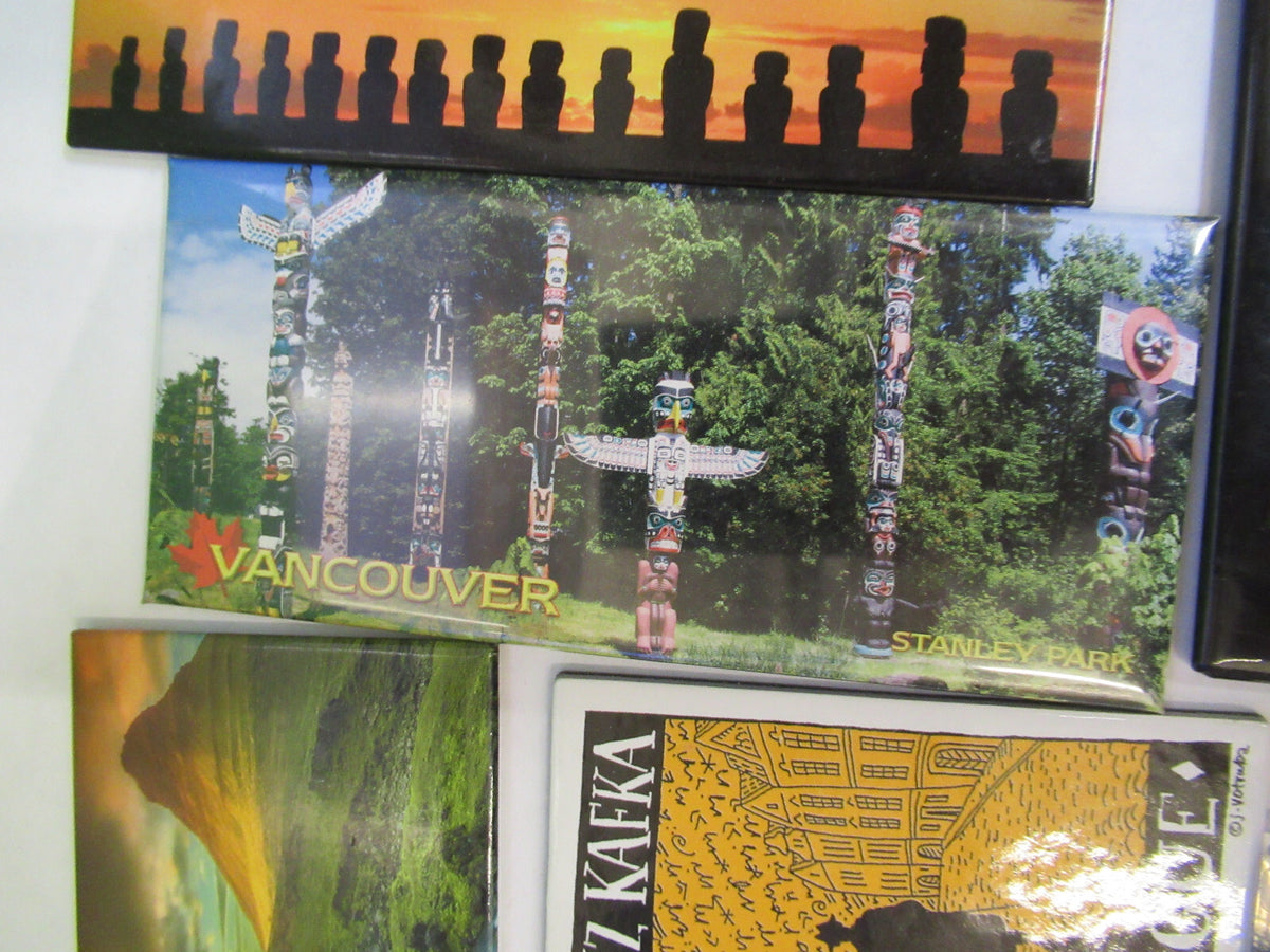 Lot Fridge Magnets Cambodia Prague Pacific Egypt Vancouver