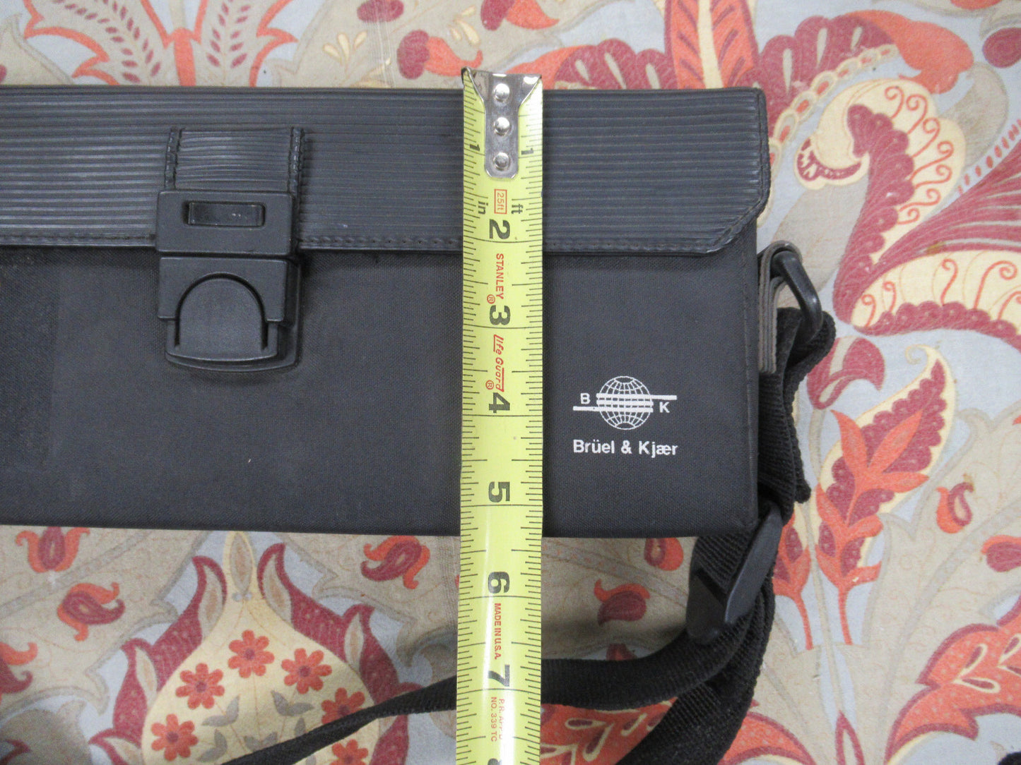 EMPTY  BOX BRUEL KJAER DENMARK CASE for SOUND METER AS PICTURED  #TE-4