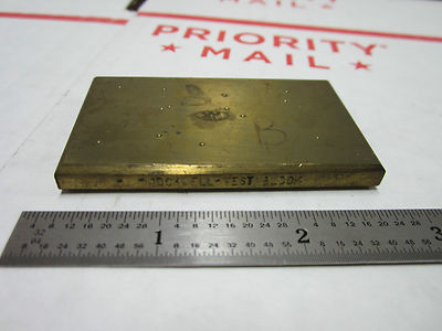 METROLOGY INSPECTION ROCKWELL HARDNESS TEST STANDARD BIN#5-06