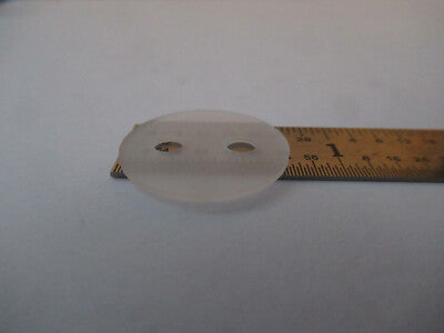 Optical Glass Preform Frosted Holed Optics