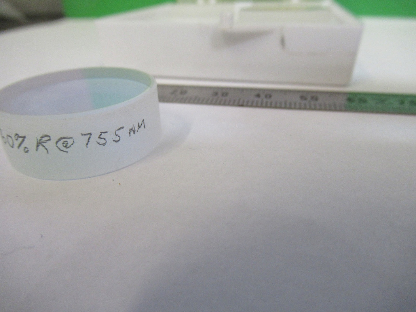 OPTICAL VIRGO four coated 755nm LENS PHOTONICS OPTICS AS PICTURED T6-B-23