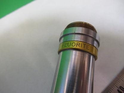 WATSON UK FLUORITE 50X OBJECTIVE LENS MICROSCOPE PART AS PIC &R2-B-29