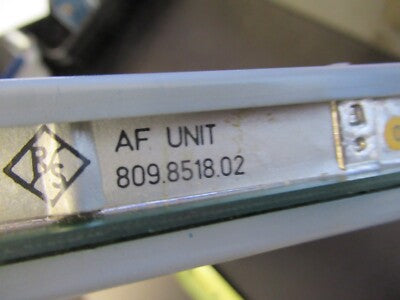 BOARD for ROHDE & SCHWARZ EMI RECEIVER AF UNIT 809.8518.02 &B5-A-17