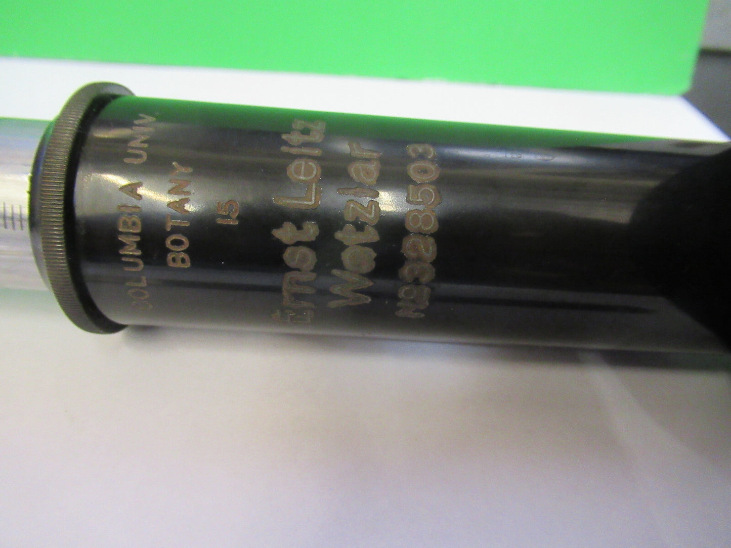 Ernst Leitz Tubus Lens Nosepiece Assembly Microscope Part