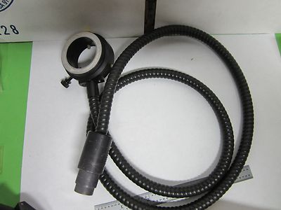MICROSCOPE PART FOSTEC RING FIBER OPTIC ILLUMINATOR AS IS OPTICS BIN#R4-01