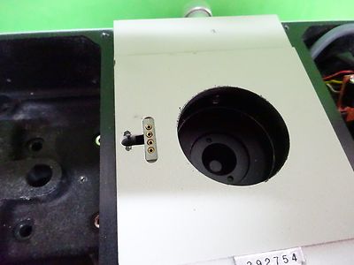 MICROSCOPE PART POLYVAR REICHERT LEICA TOP CONFOCAL OPTICS AS IS BIN#W2-03