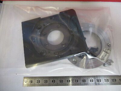 LEITZ WILD-LEITZ GERMANY SET OF CLAMPS MICROSCOPE PART AS PICTURED &B2-A-17