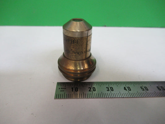 Antique Brass Bausch & Lomb Objective 10X Microscope Part