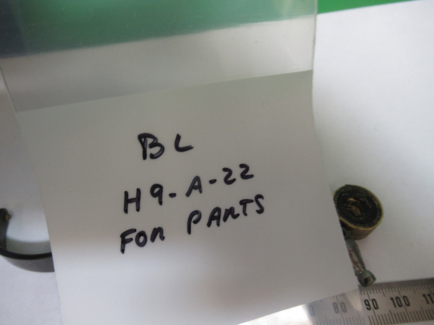 Bauch Lomb Antique Microscope Parts