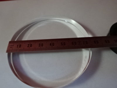 Optical Flat Wyko Fused silica 75mm Dia Uncoated 1/10 wave Laser Optics