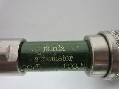 LOT 2 EA LEISTUNGSTEILER + NARDA DÄMPFUNGSGLIED FREQUENZ HF MIKROWELLE BIN#FI-V-69