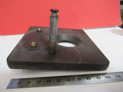 ANTIQUE SPENCER AO STAGE TABLE SPECIMEN MICROSCOPE PART AS PICTURED V7-A-88