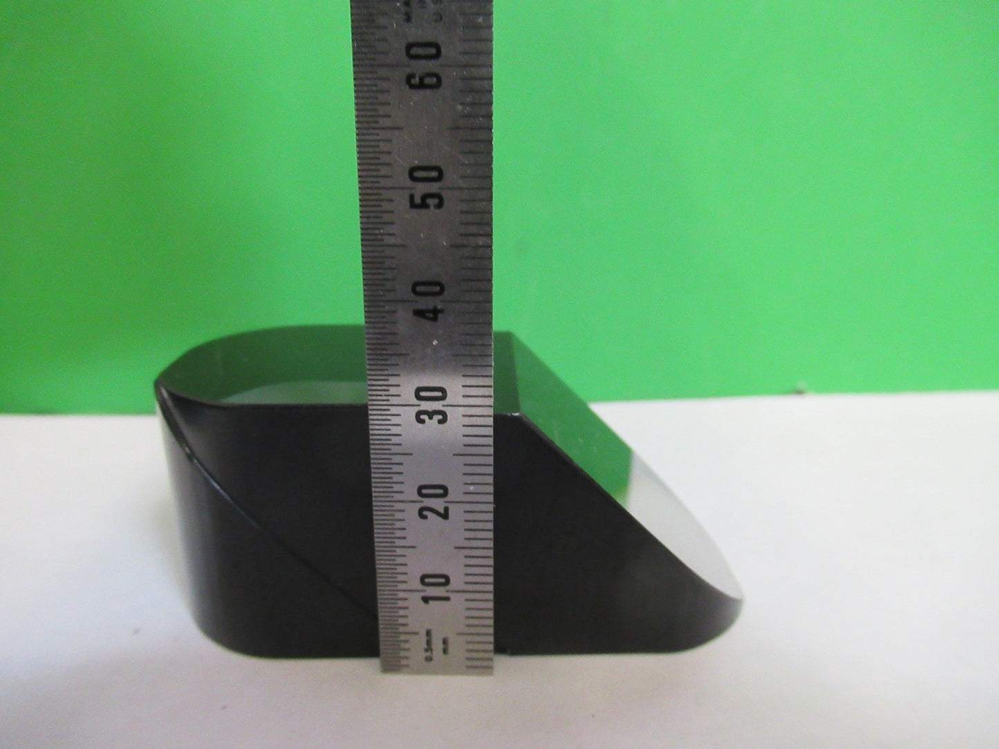 AUS JENA GERMANY HEAD GLASS PRISM OPTICS MICROSCOPE PART AS PICTURED T2-A-28