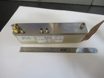 RADIALL FRANCE 26.5 GHz STEP ATTENUATOR R543394200 EMI TEST AS PICTURED &B9-A-02