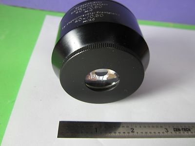 Microscope Aus Jena Germany Mirror Objective Plan Achromat 40X Rare Optics Bn