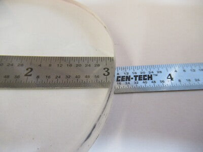 FOR PARTS OPTICAL LENS PLANO CONVEX GLASS [scratches] AS PICTURED &FT-6-205